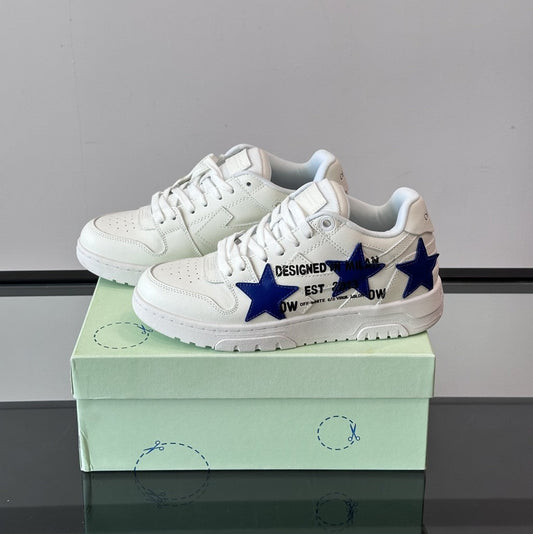 Off  Unisex white casual shoes