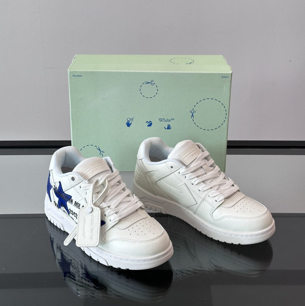 Off  Unisex white casual shoes