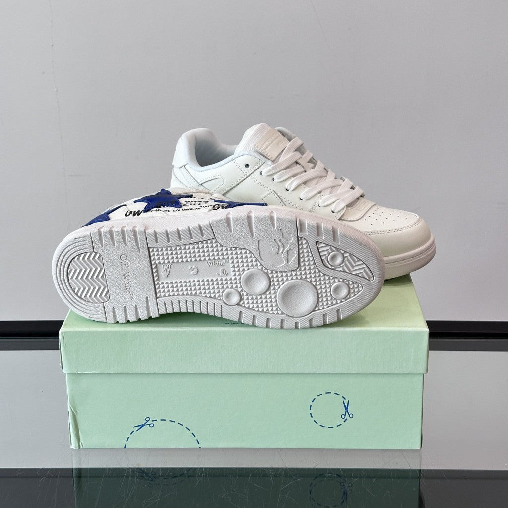 Off  Unisex white casual shoes