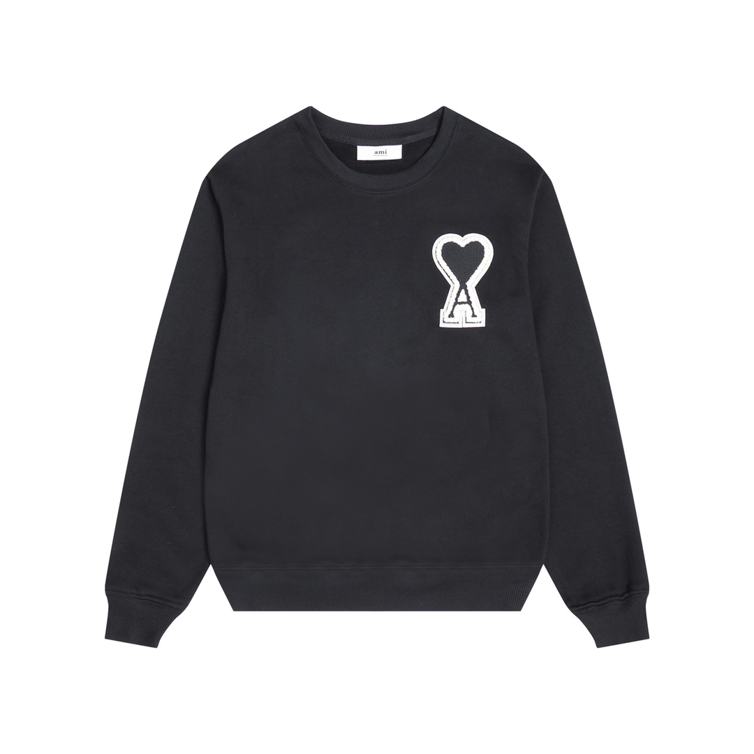 AMI PARIS cotton hoodie