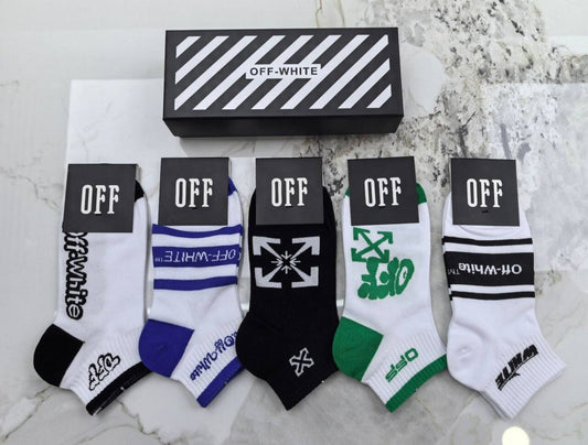 Off  Pure cotton low-cut socks