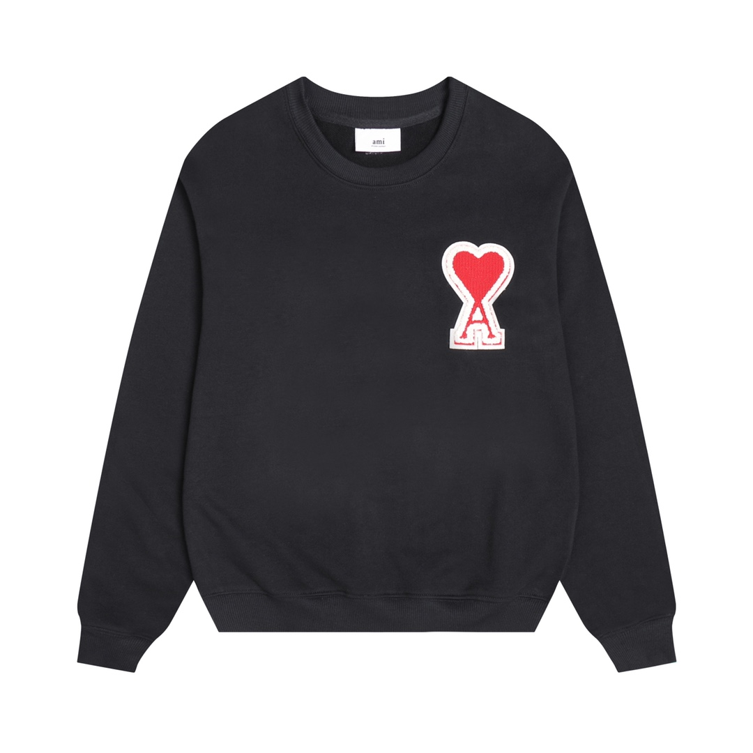 AMI PARIS cotton hoodie