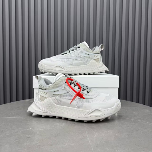 Off  New white sneakers for men and women