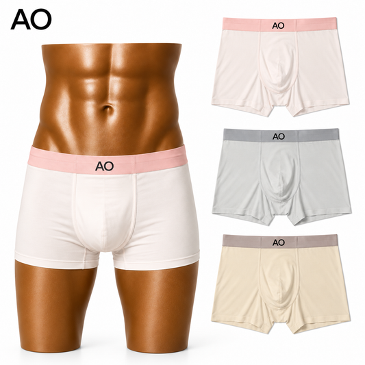 Alo Yoga Men's Ice Silk Boxer Briefs, 3-Pack