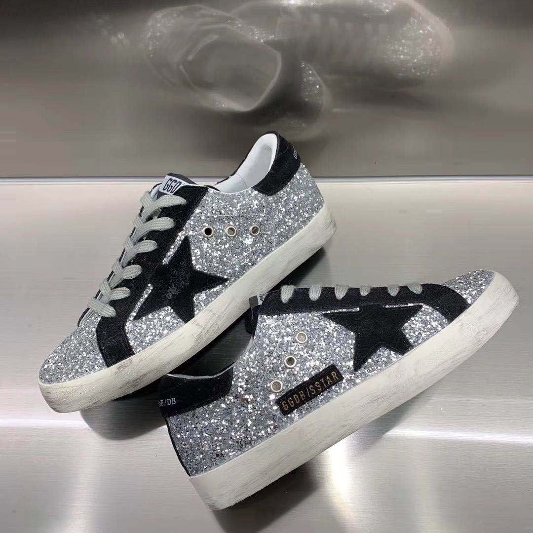Golden Goose Vintage Distressed Sneakers #285