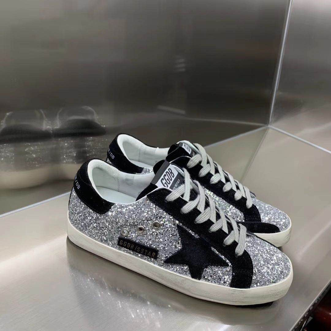 Golden Goose Vintage Distressed Sneakers #285
