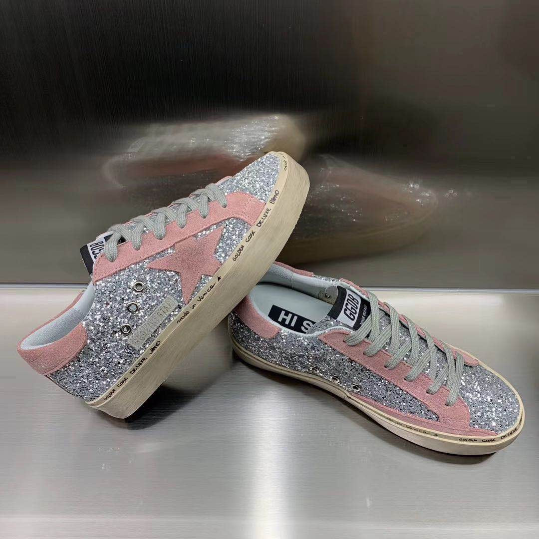 Golden Goose Vintage Distressed Sneakers #049
