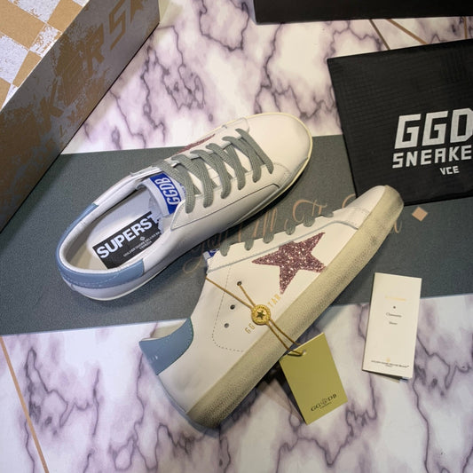 Golden Goose Vintage Distressed Sneakers #332