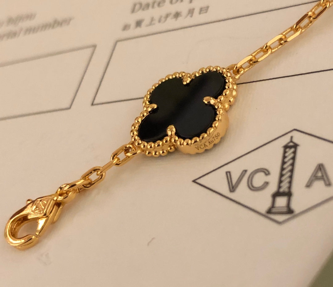 Van Cleef & Arpels Clover 5-Motif Bracelet