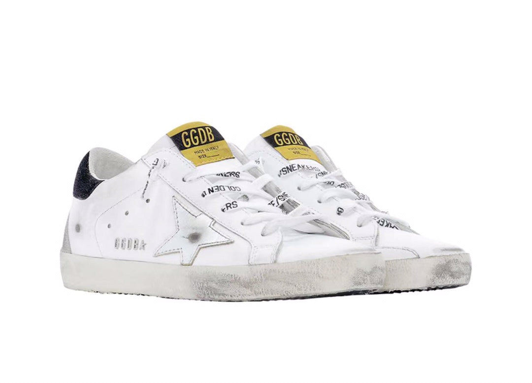 Golden Goose Vintage Distressed Sneakers #165