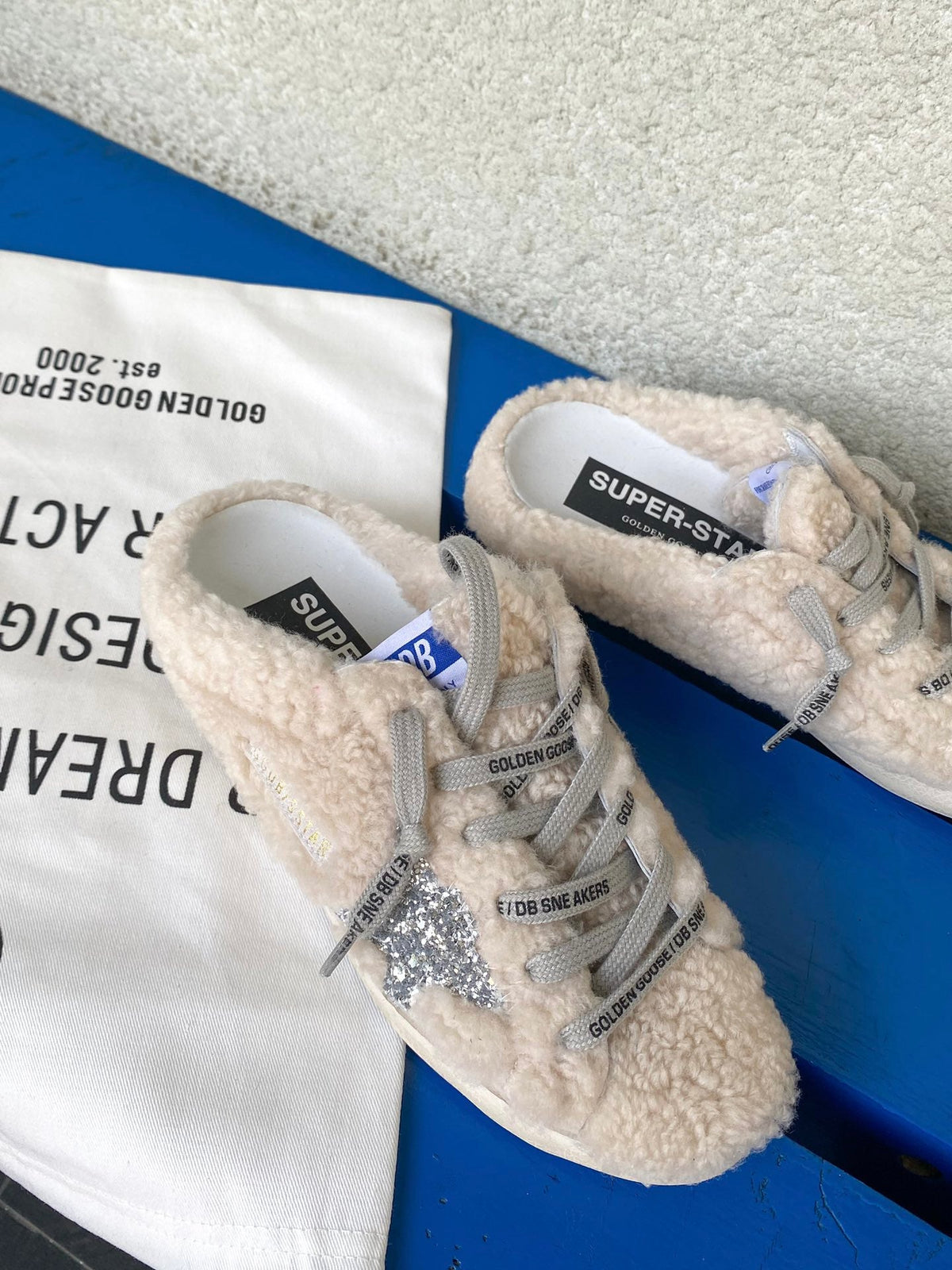 Golden Goose Vintage Distressed Sneakers #022