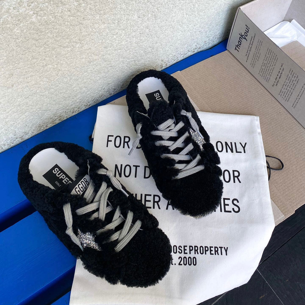 Golden Goose Vintage Distressed Sneakers #021