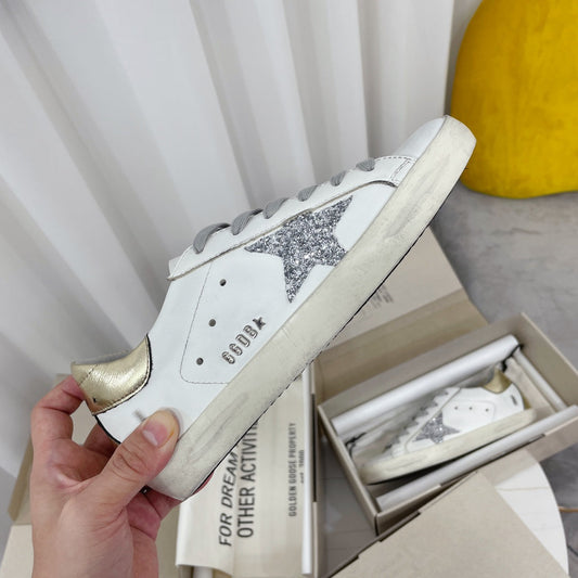 Golden Goose Vintage Distressed Sneakers #308