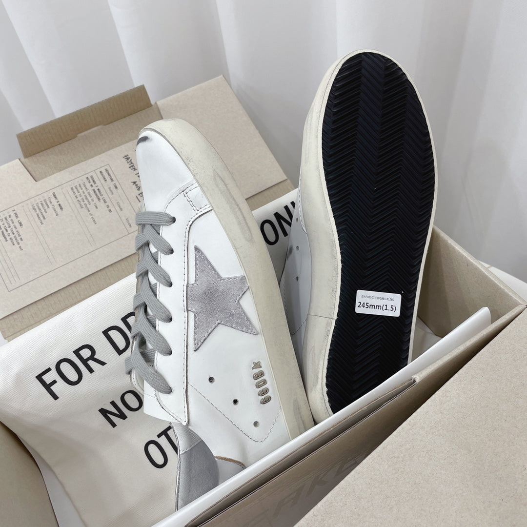 Golden Goose Vintage Distressed Sneakers #311