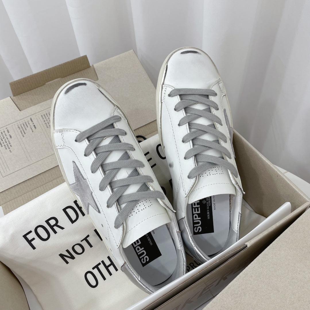 Golden Goose Vintage Distressed Sneakers #311