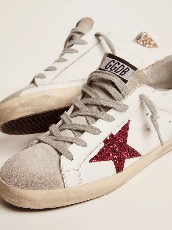 Golden Goose Vintage Distressed Sneakers #329