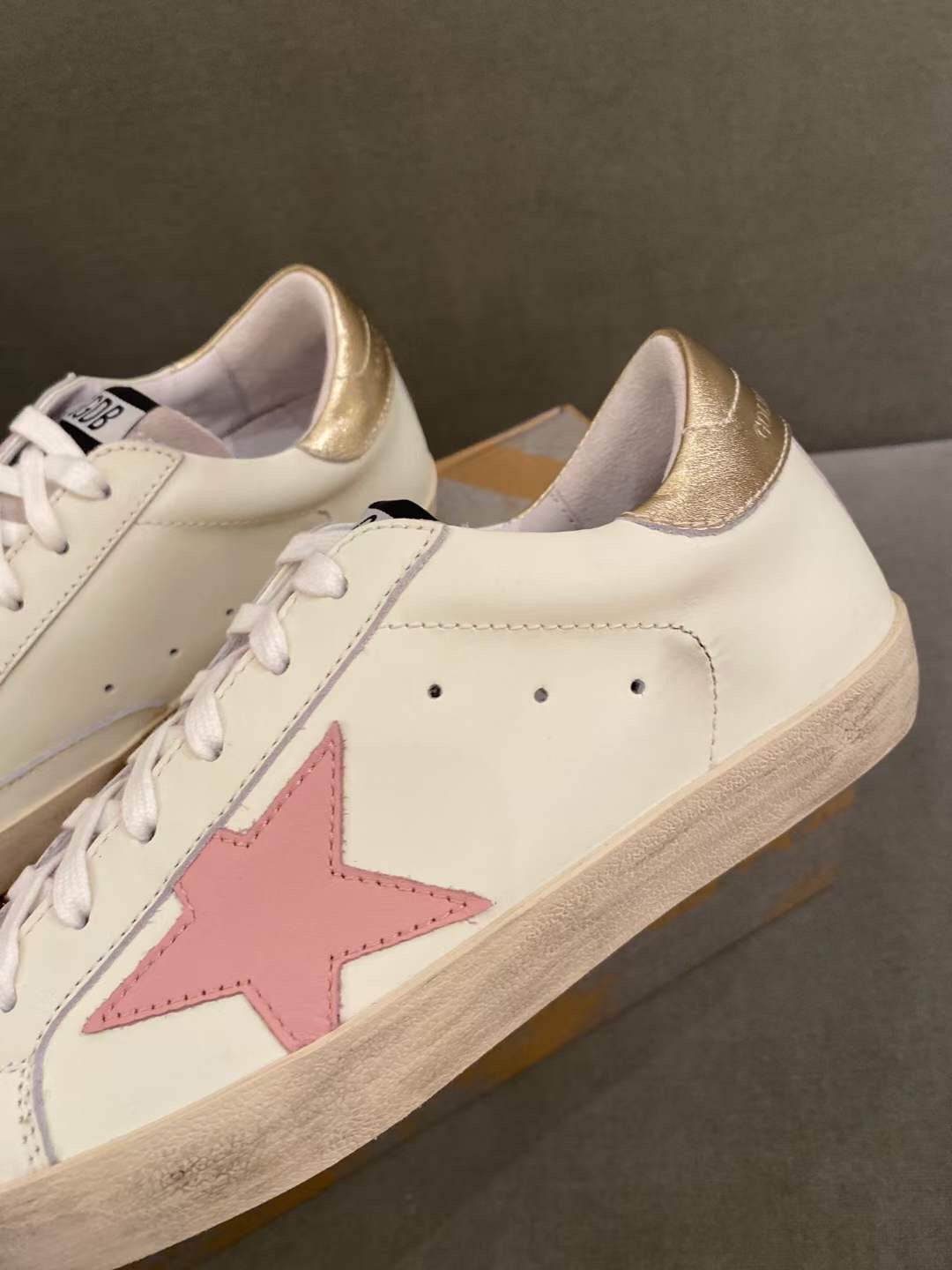 Golden Goose Vintage Distressed Sneakers #317