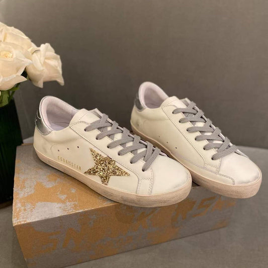 Golden Goose Vintage Distressed Sneakers #316