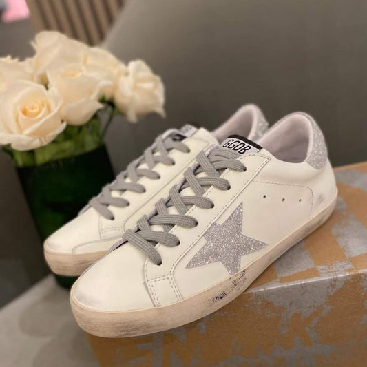 Golden Goose Vintage Distressed Sneakers #312