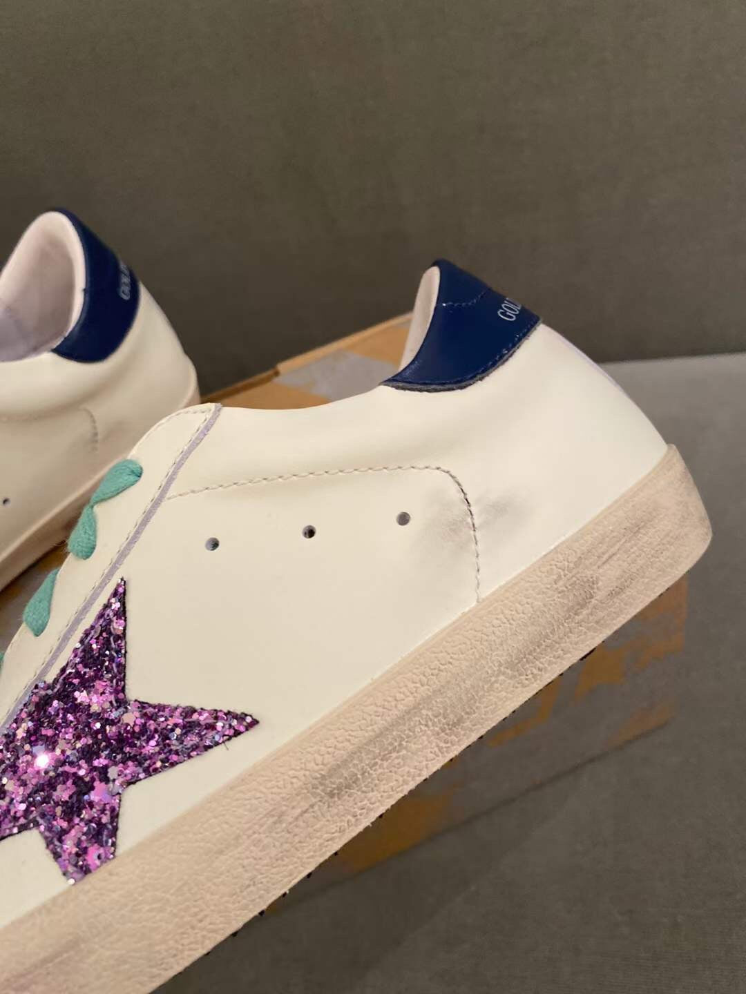 Golden Goose Vintage Distressed Sneakers #313