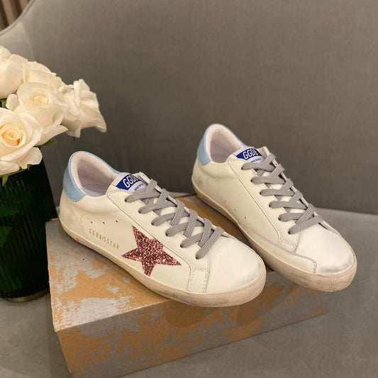 Golden Goose Vintage Distressed Sneakers #314