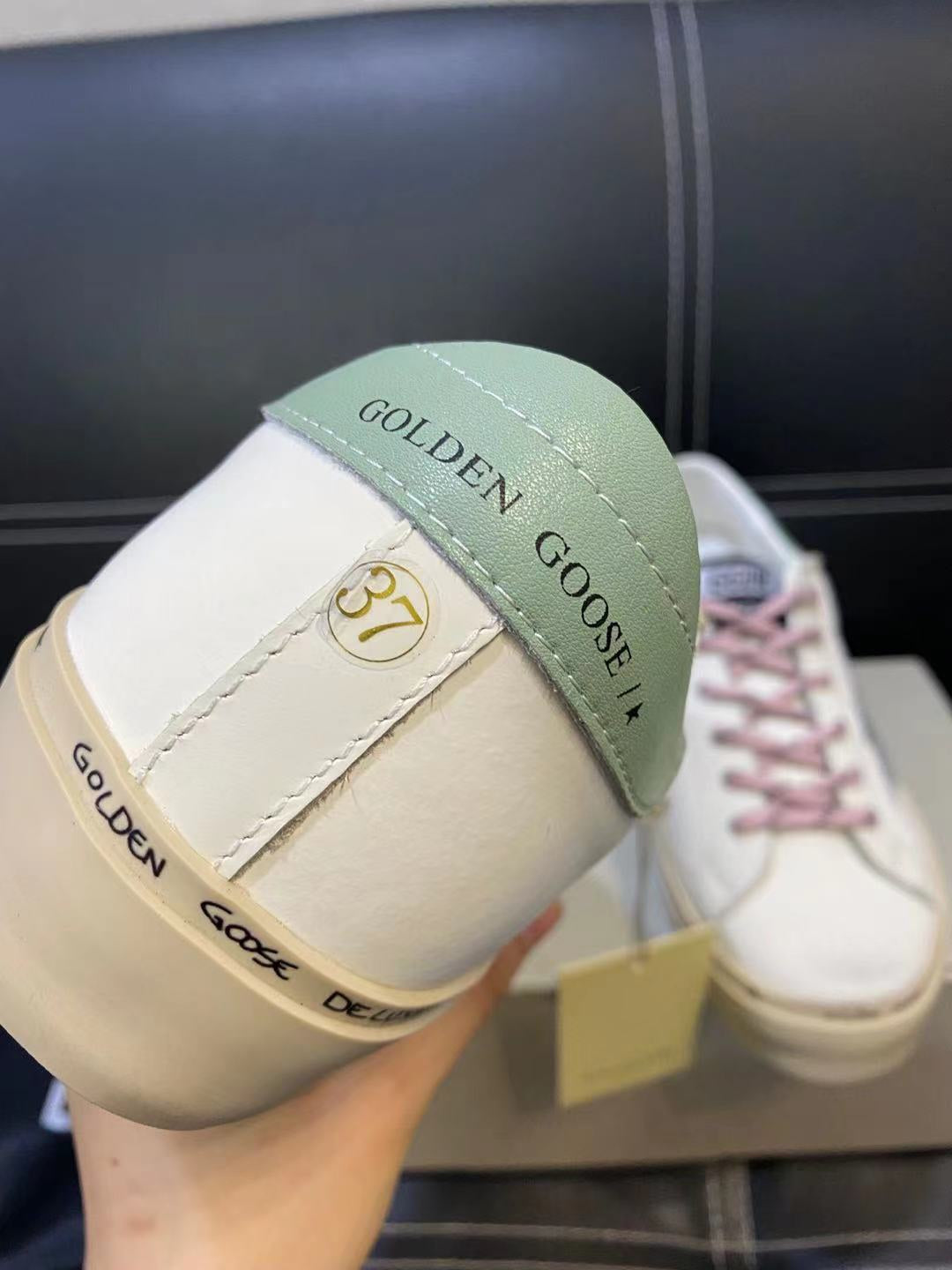 Golden Goose Vintage Distressed Sneakers #051