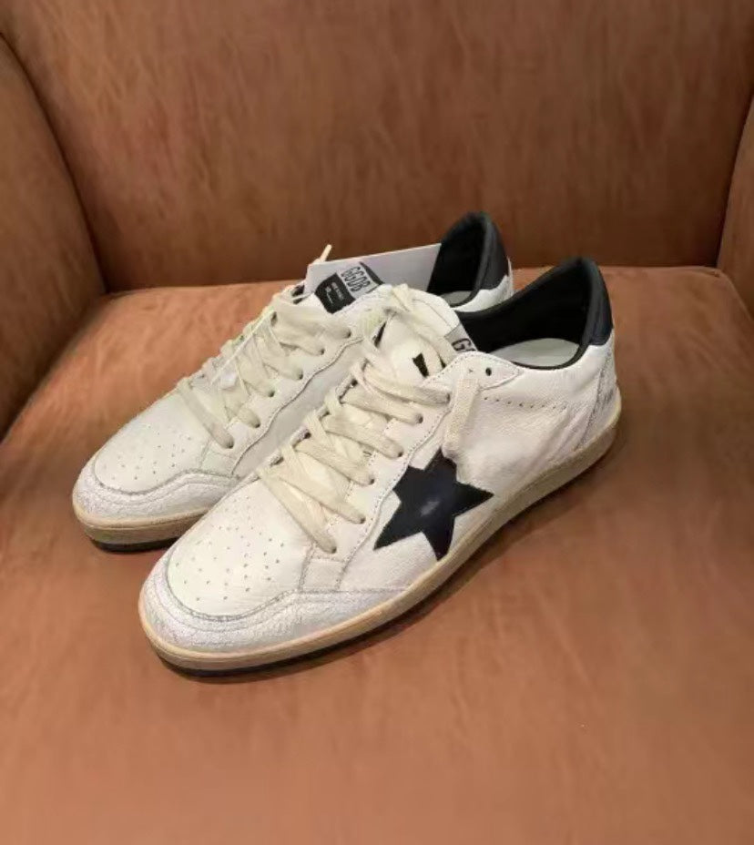 Golden Goose Vintage Distressed Sneakers #259