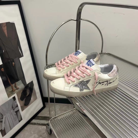 Golden Goose Vintage Distressed Sneakers #280