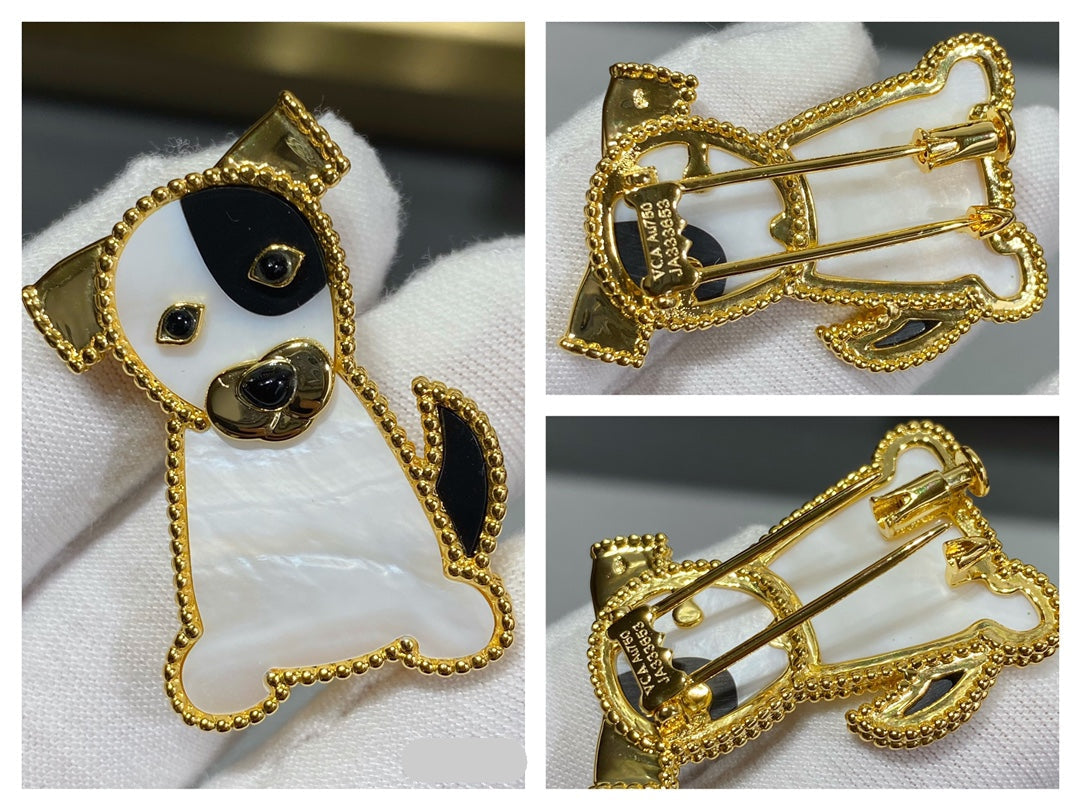 Van Cleef & Arpels Puppy Brooch