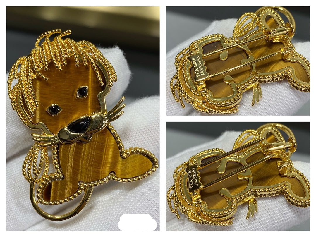Van Cleef & Arpels Lion Brooch