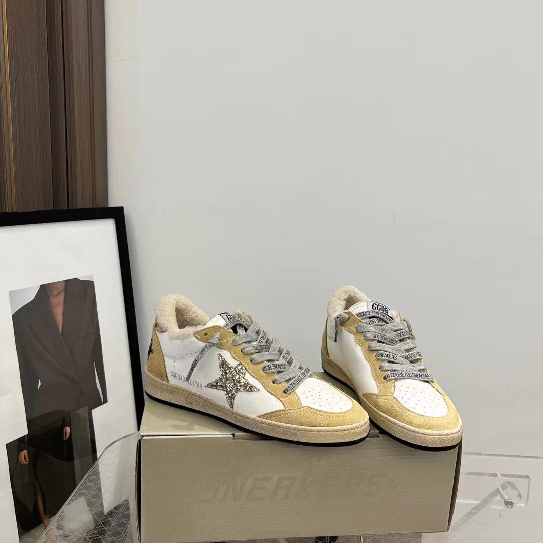 Golden Goose Vintage Distressed Sneakers #042