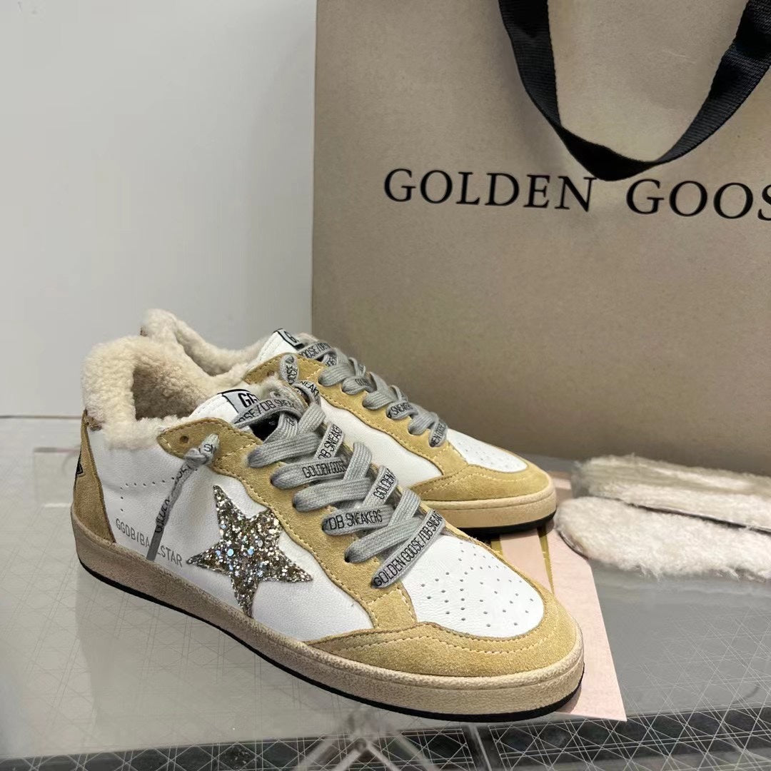 Golden Goose Vintage Distressed Sneakers #042