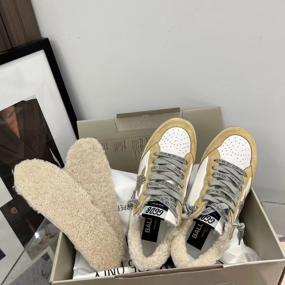 Golden Goose Vintage Distressed Sneakers #042