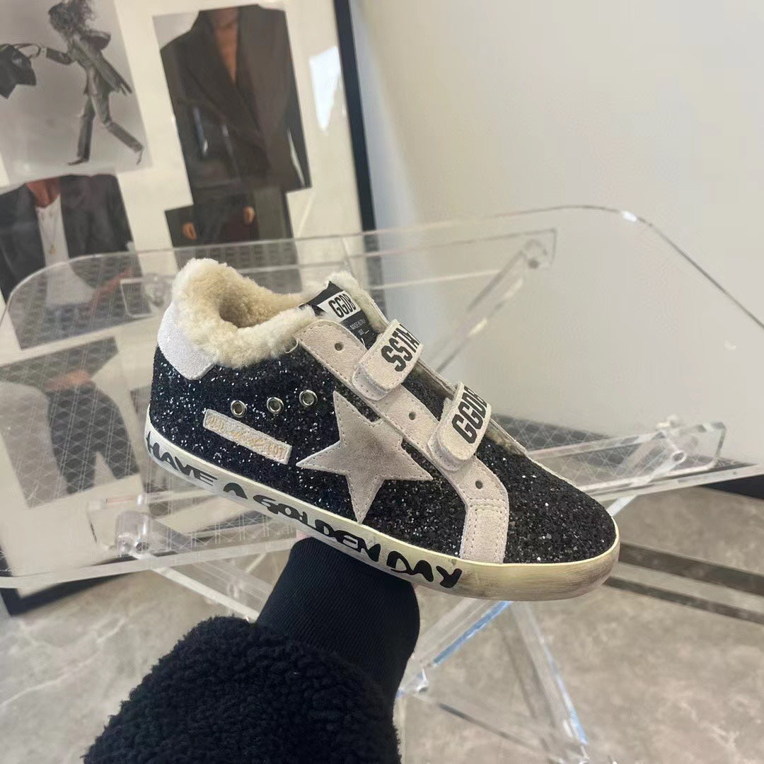 Golden Goose Vintage Distressed Sneakers #033