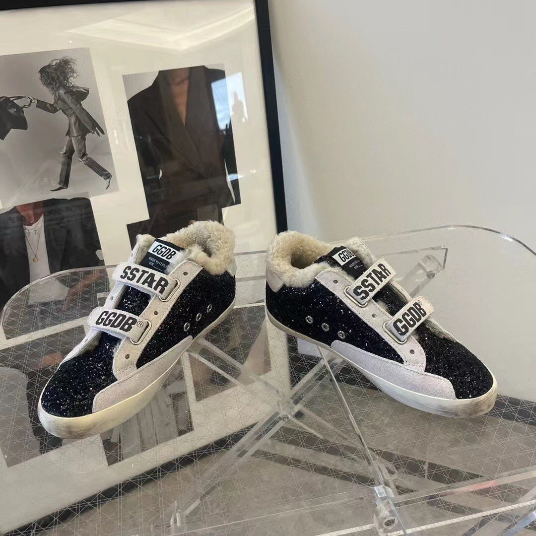 Golden Goose Vintage Distressed Sneakers #033