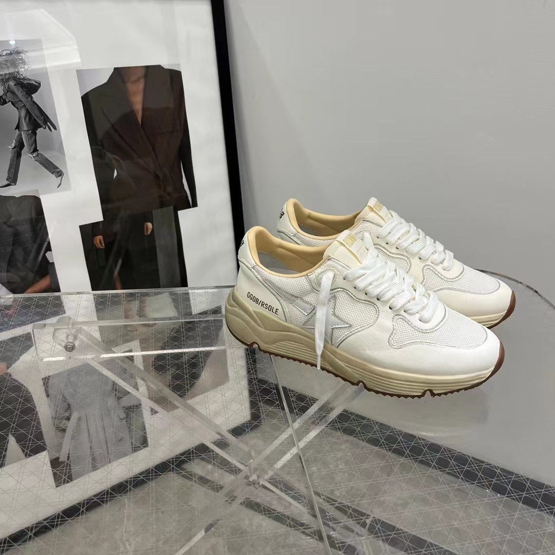 Golden Goose Vintage Distressed Sneakers #269