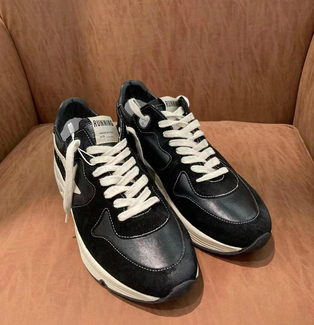 Golden Goose Vintage Distressed Sneakers #114