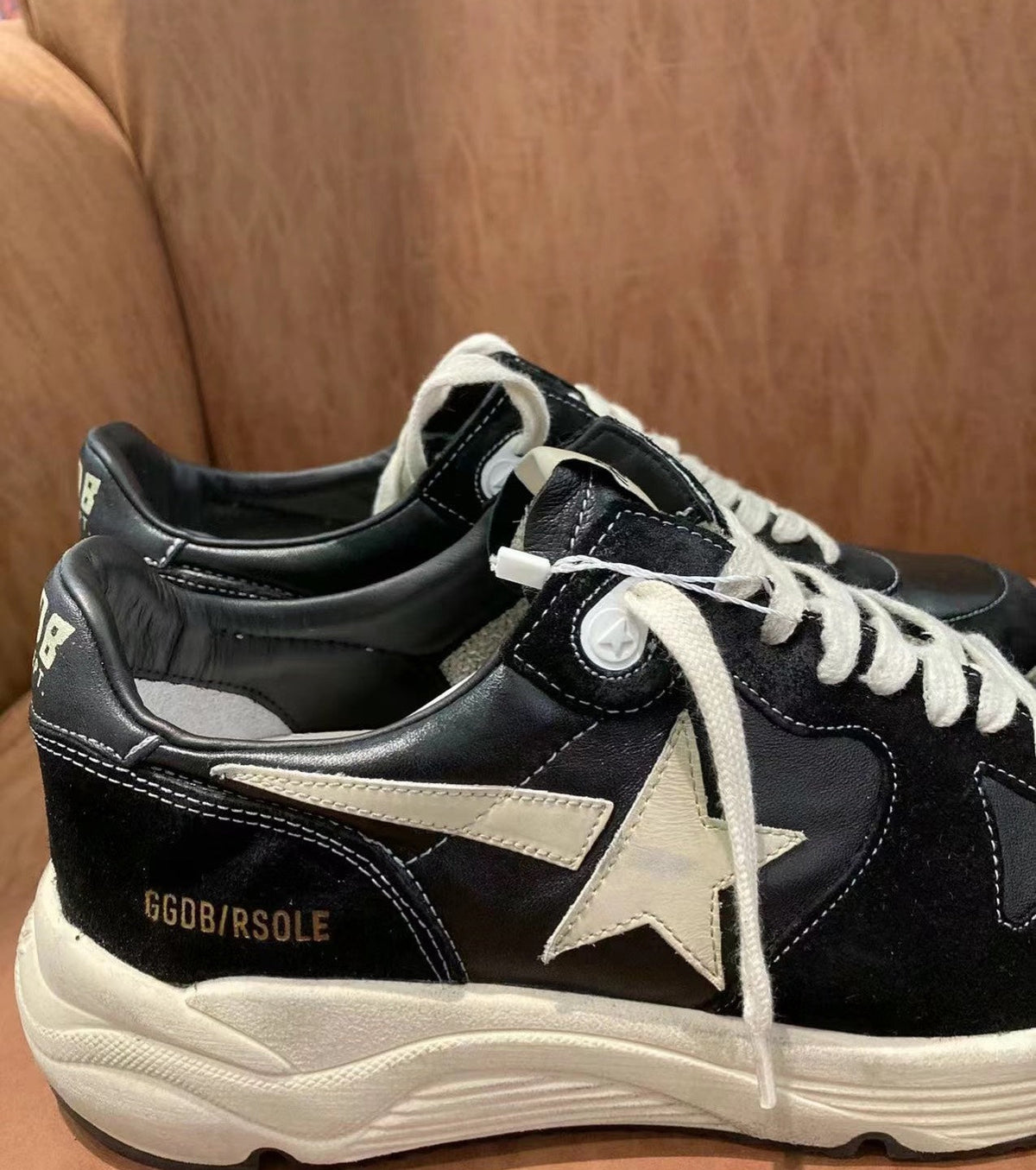 Golden Goose Vintage Distressed Sneakers #114