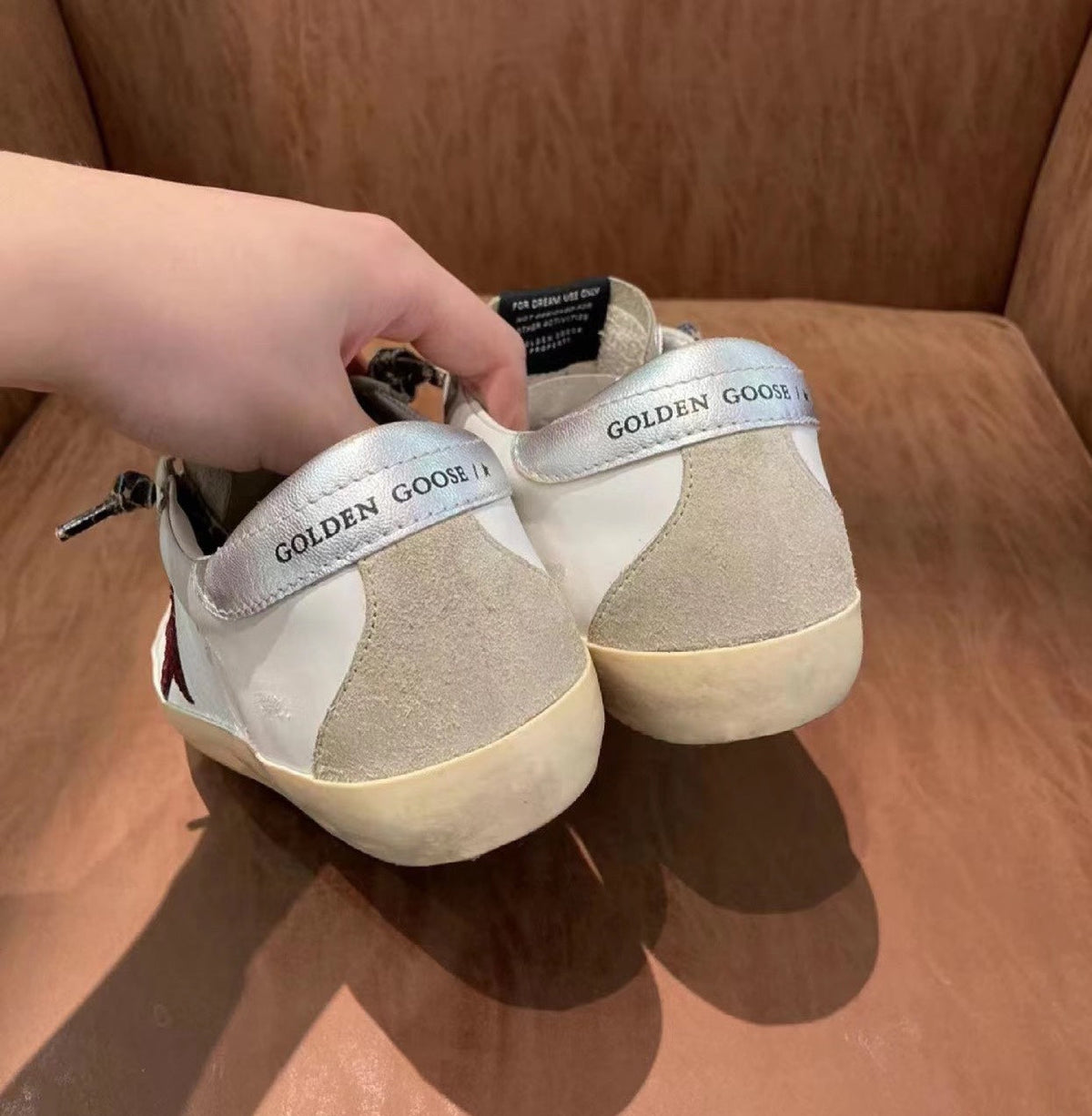 Golden Goose Vintage Distressed Sneakers #113