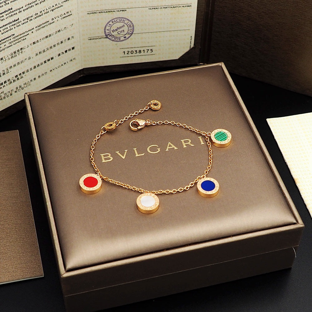 BVLGARI Pearl Heart Bracelet