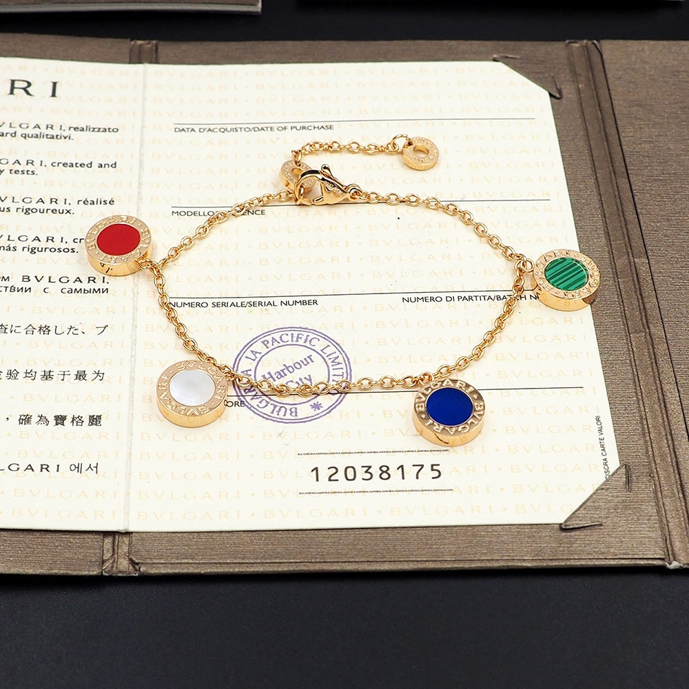 BVLGARI Pearl Heart Bracelet