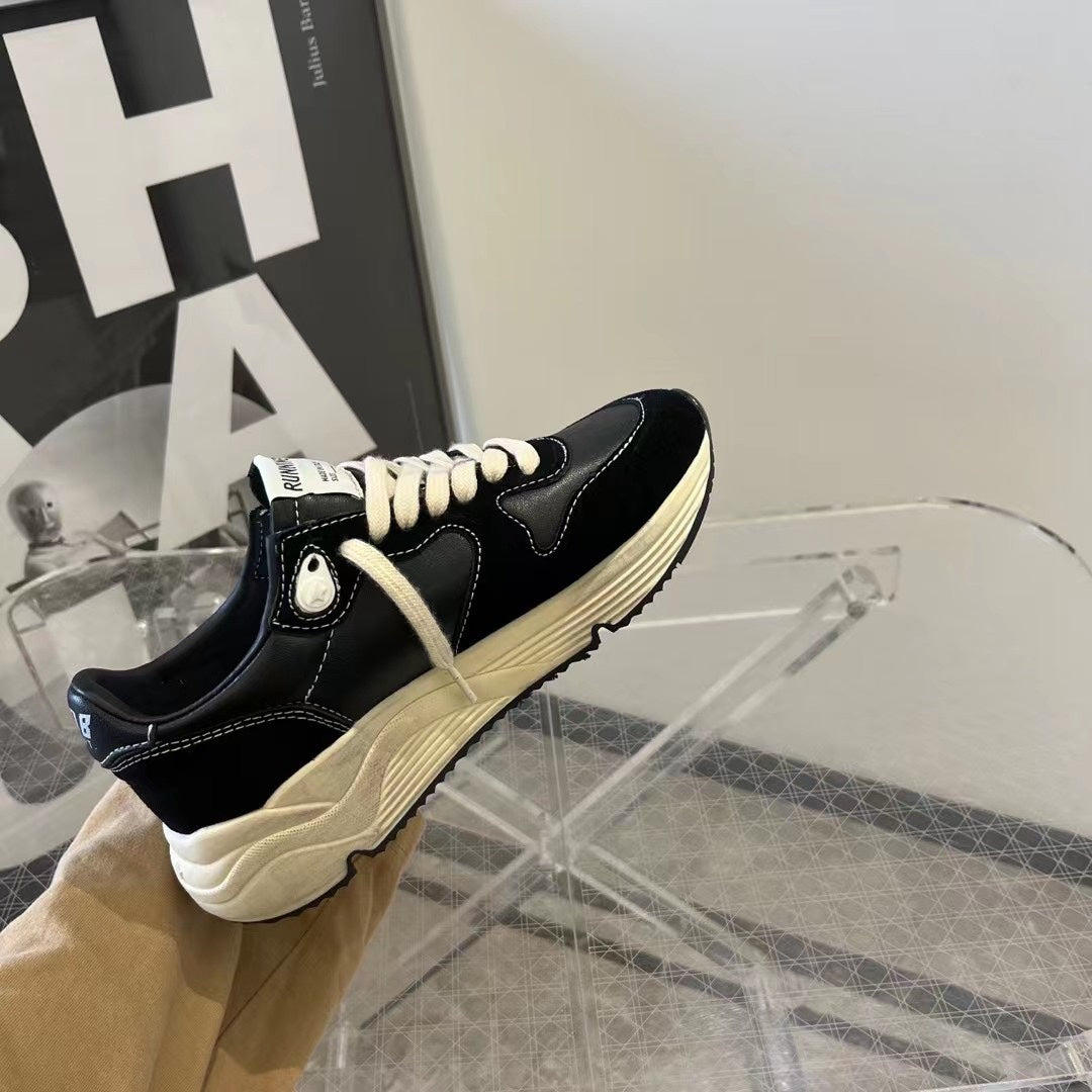 Golden Goose Vintage Distressed Sneakers #229