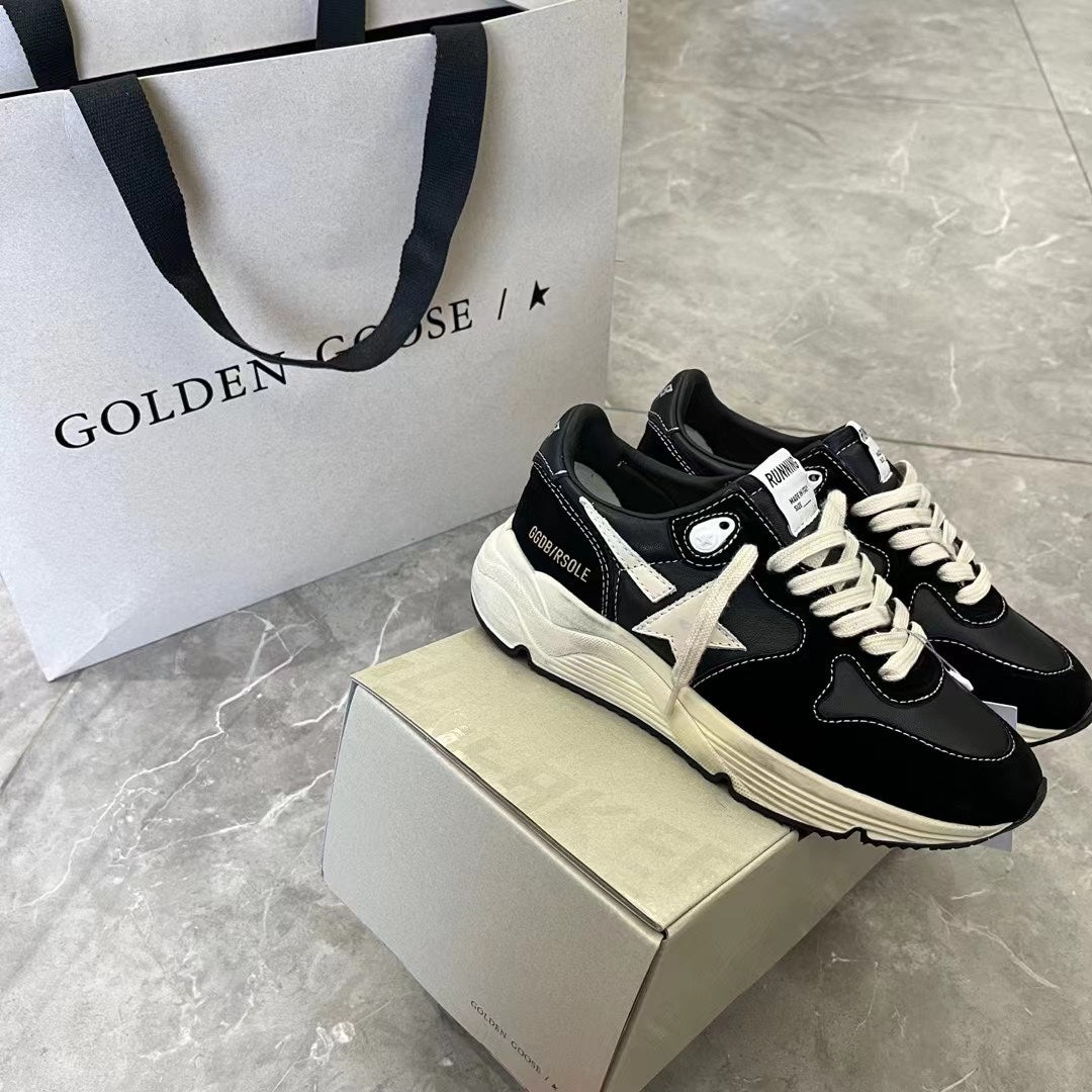 Golden Goose Vintage Distressed Sneakers #229