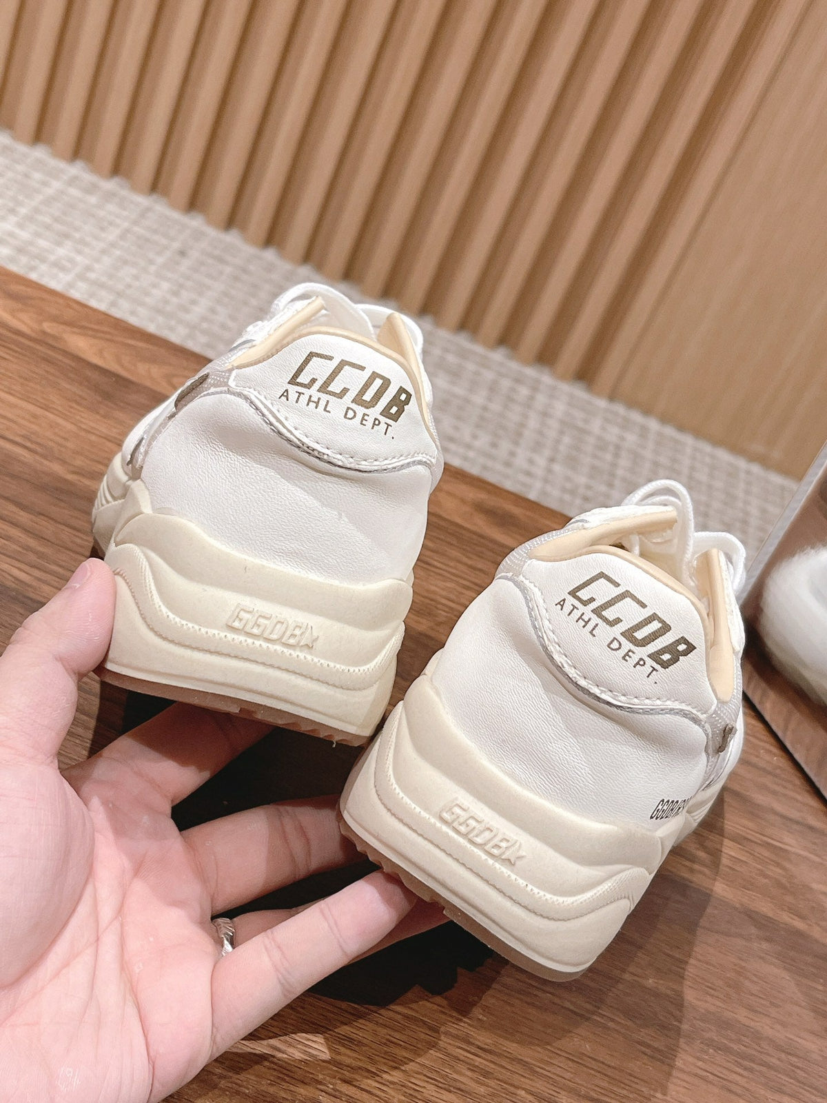Golden Goose Vintage Distressed Sneakers #220