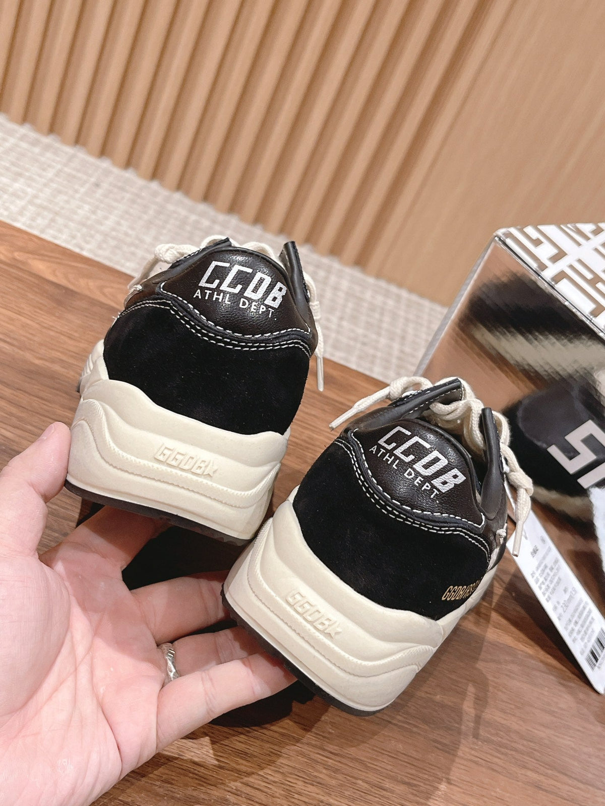 Golden Goose Vintage Distressed Sneakers #131