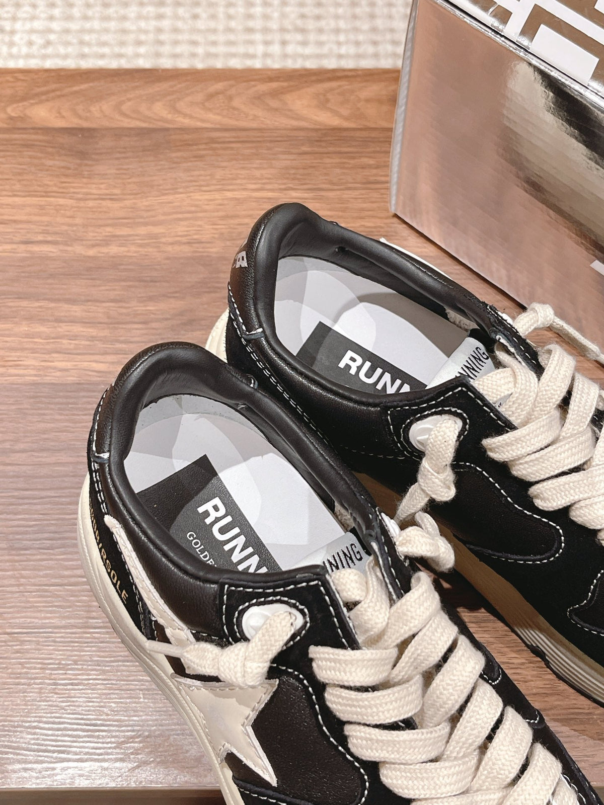 Golden Goose Vintage Distressed Sneakers #131