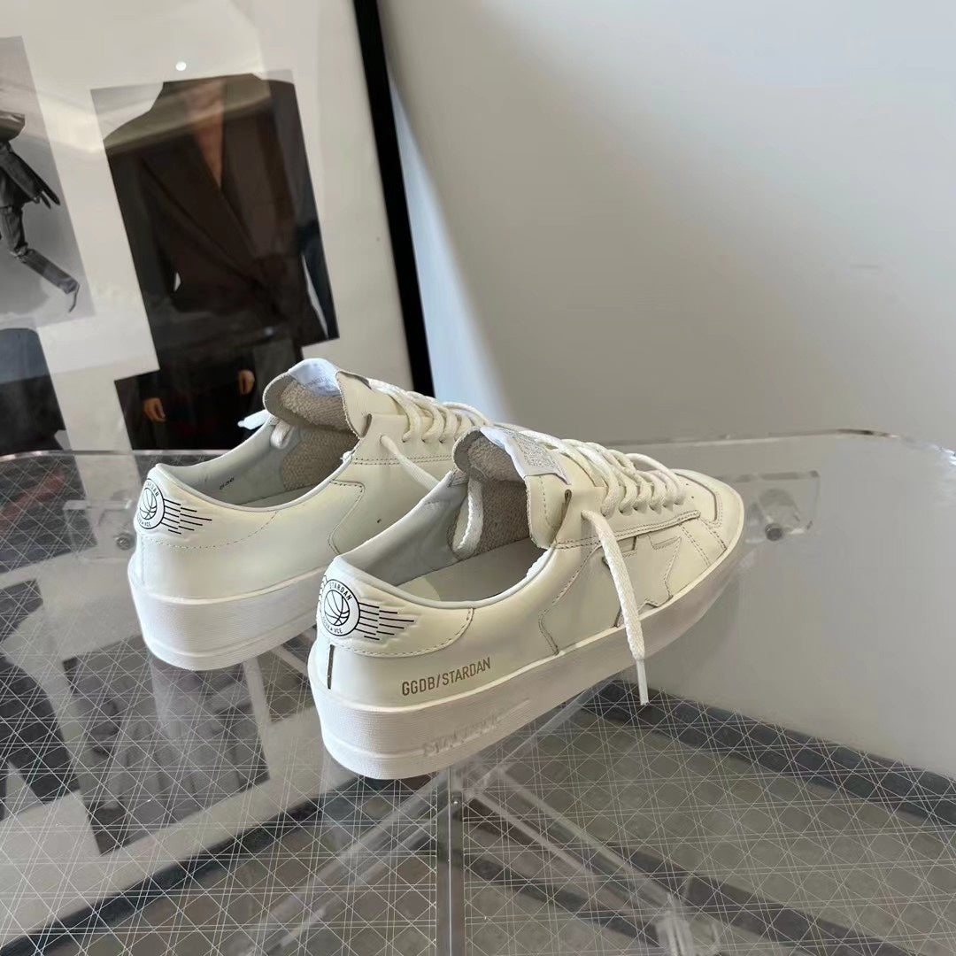 Golden Goose Vintage Distressed Sneakers #153
