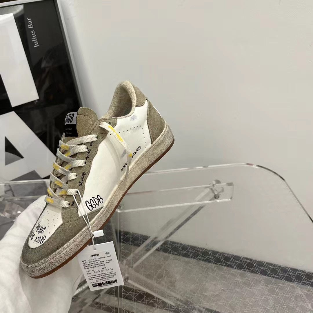 Golden Goose Vintage Distressed Sneakers #271