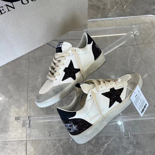 Golden Goose Vintage Distressed Sneakers #254