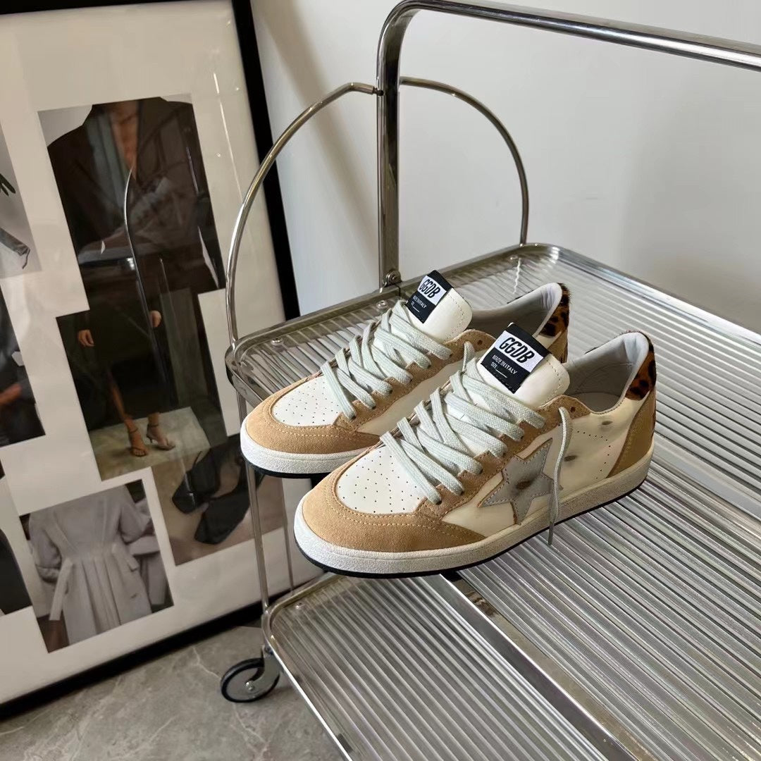 Golden Goose Vintage Distressed Sneakers #039
